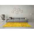 thumbnail image 3 of Ahgly Company Indoor Rectangle Persian Yellow Traditional Area Rugs, 5' x 8', 3 of 4