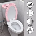thumbnail image 3 of HELLHERO Music Axolotl Polyester Fabric Toilet Seat Covers & Easy to Install Bathroom Toilet Lid Cover Set & Soft for Gift Fits All Toilet Shapes, 3 of 8