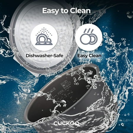 CUCKOO ELECTRONICS - Cuckoo CR-0671V Basic Electric Small Rice Cooker & Warmer, 6 cups - White/Purple