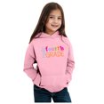 thumbnail image 2 of LUOGENLI Girls Hoodies Size 7-8 Zip Up Kids Boys Girls Autumn Winter School Season Fourth Grade Letter Printed Long Sleeve Hoodie Warm and Comfortable Tops Children's Clothing 10-12 Years, 2 of 4