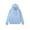 Sky Blue, variant on Fnooota Mens Athletic Hoodies, Lightweight Casual Pullover Loose Fit Mens Sweatshirts Dark Blue Size S-5XL