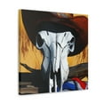 thumbnail image 2 of Cow Skull Reverie - Canvas, 2 of 10