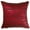 Burgundy, variant on Violet Linen Marvelous Decorative Embroidered Sequins, 18" x 18" Throw Pillow, Silver