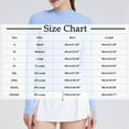 thumbnail image 3 of ZyeKqe Workout Tops for Women Plus Size Long Sleeve Sun Shirts Casual Slim Fitted Running Sweatshirts Thin Athletic Yoga Tees, 3 of 7