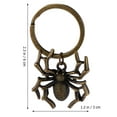 thumbnail image 2 of 2pcs Hanging Small Spider Key Rings Halloween Key Ring Gift Key Rings for Woman, 2 of 6