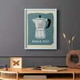 thumbnail image 6 of Modern Coffee II in Blue Solid Wood 8 x 10 Framed Print, 6 of 6