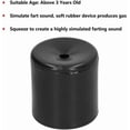 thumbnail image 6 of Novelty Squeeze Pooter Fart Machine, The Original Pooter, Fart Whistle Noise Maker, Pocket Size Joke Toys, Prank Farting Toys Rubber, Makes The Most Realistic Sounds, Party for Prank Video(BLACK+RED), 6 of 7