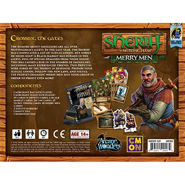 Sheriff of Nottingham Arcane outlet Wonders Board Game