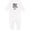 AA-White, variant on Future Nurse Anesthetist Baby Romper Coveralls