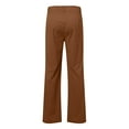 thumbnail image 3 of Bcfgryg Male Dress Pants Corduroy Pants Flared Pants Trousers Casual Pants Pocket Plain Comfort Business Daily Holiday Fashion Modern Pant Men's Straight Leg Casual Pants, 3 of 5