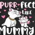 thumbnail image 3 of Disney - The Aristocats - Purr-fect Like Mummy - Toddler & Youth Girls Short Sleeve Graphic T-Shirt, 3 of 5