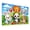 Color 2, variant on Classroom 8 Pack Art Acoustic Panels Sound Absorbing Cute Cartoon Animal Friends Playing Colorful Decorative Soundproof Wall Panels Self Adhesive for Nursery Kids Game Room 48"x32"