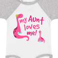 thumbnail image 4 of Inktastic My Aunt Loves Me Girls Baby Bodysuit, 4 of 5
