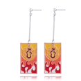 thumbnail image 1 of Aretes SONGCHANGJEWELRY Rengoku Anime Cosplay Kimetsu, 1 of 2
