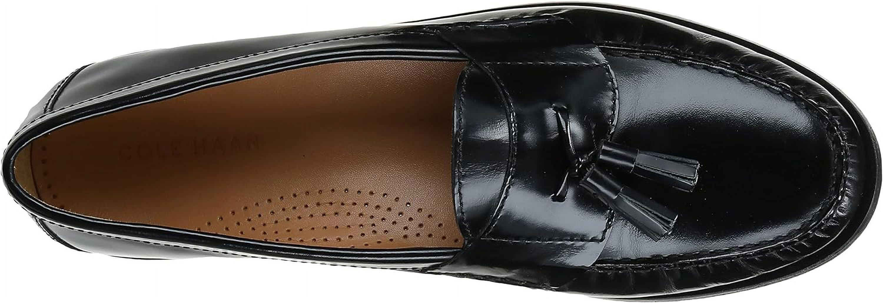 Cole Haan Mens Black Leather Tassel Loafers Dress Shoes 10.5 D 3506 61597 Mens Cole Haan Classic Black Tassel Loafers | Mercari main image 3