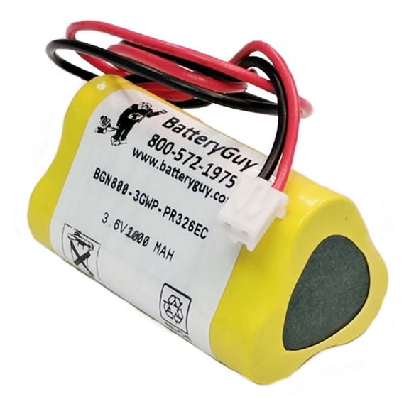 BatteryGuy Lithonia BAA-36900 replacement battery - BatteryGuy brand equivalent (rechargeable)