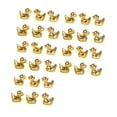 thumbnail image 2 of 30 Pieces Golden Duck Figurines Animal Artware Decoration Resin Electroplated Craft for Home Desk Living Room, 2 of 9