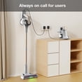 thumbnail image 6 of MOOSOO Cordless Vacuum, Powerful But Quiet Stick Vacuum, Lightweight Vacuum Cleaner For Hard Floors, Carpets, Pet Hair, 6 of 8