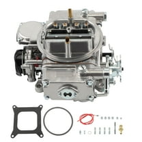 Maxpeedingrods 4 Barrel Carburetor w/ Gasket For Holley 4106 Model 600CFM 0-80457S Polished