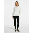thumbnail image 2 of No Boundaries Essential Fleece Hoodie, Women's Sizes XXS-XXL, 2 of 5