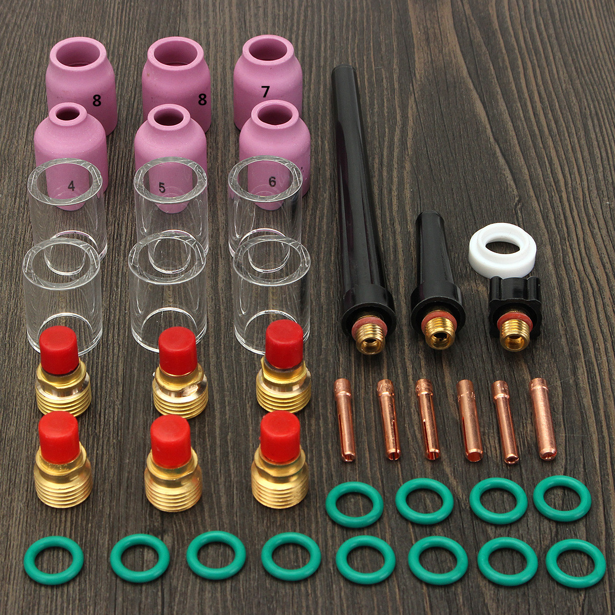 581302 Alumina Nozzle Arc Welding Gas Lens Metalwork For TIG Torches WP-9 WP-20