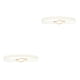 thumbnail image 1 of Cinturones de accesorios de moda Qarigey 2piezas Marrón claro Blanco, 1 of 6