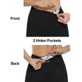 thumbnail image 3 of Alove Women Yoga Boyleg Shorts High Waisted Athletic Pants, 3 of 5
