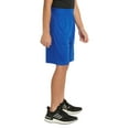 thumbnail image 3 of Boys 8-20 adidas Essential Performance Shorts in Regular & Husky Color: Semi Green Spark Size: SMALL, 3 of 4