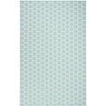 thumbnail image 2 of Nourison Twist Reversible 6' x 9' Aqua Modern Rug, 2 of 10