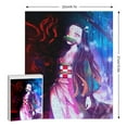 thumbnail image 2 of Demon Slayer Jigsaw Puzzle, Wood Puzzles Adult, 120 PCS Jigsaw Puzzle Perfect for Game Nights, 2 of 7