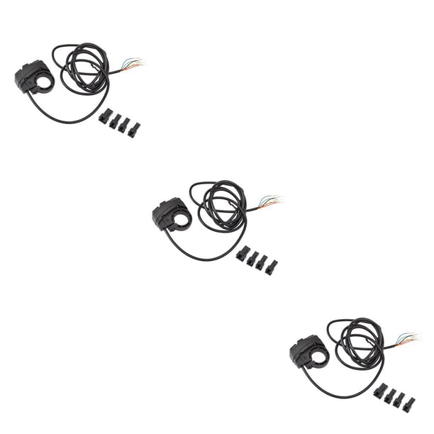 Eigraketly Interruptor de manillar, accesorio profesional multifuncional para bicicleta eléctrica, pieza práctica de manillar para reemplazo de 36V Type1 NO1 Eigraketly CBP199941
