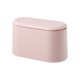 thumbnail image 1 of Inteprter Cubo de basura de escritorio, cubo de basura de plástico, práctica portátil, cubo de basura, artículos diversos, caja de barriles para Almacenamiento y organización del hogar Rosa Inteprter HA079873-03, 1 of 6