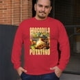 thumbnail image 4 of Crocodilo Potatino Long Sleeve T-shirt Funny Italian Brainrot Gen Z Alpha Meme, 4 of 7