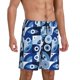 thumbnail image 2 of Fotbe Evil Eye Pantalones Cortos de Pijama para Hombre, Ropa de Dormir, Pantalones de Pijama Cortos para Hombre-Large, 2 of 6