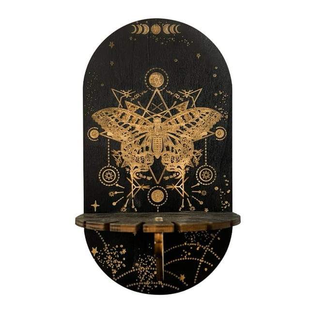 Crystal Stone Holder Storing Bohemian Style Convenient Wooden Necklaces Crystal Display Rack