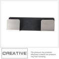 thumbnail image 3 of unbranded Reusable Silver Drum Hoops Damper with Anti Slip Layer for Drum Protection, 3 of 8