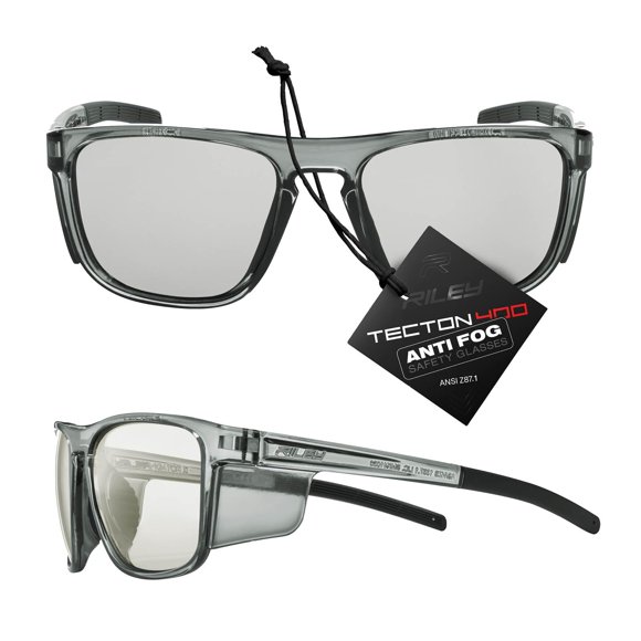 Lentes de seguridad Riley Navigator X con antiempañante y bloqueo UV