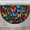 Multicolour 2, variant on CURLYOOT Watercolor Butterfly Half Round Door Mat, Indoor Outdoor Entrance Rug, Semi Circular Area Rug, Non Slip Washable Absorbent Doormat, Laundry Room Rug 24'' x 36''