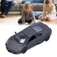 thumbnail image 4 of 1:24 Modelo De Coche, Juguete De Modelo De Coche De Simulación Decoración Realista Vívida Para Tienda De Juguetes Para Reunión Familiar Para Fiesta Para Niños Chico Cergrey Gris Titanio, 4 of 8