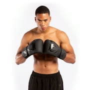Venum Classic Boxing Gloves - 12oz, Unisex, Synthetic Leather Training Gloves for Boxing, Muay Thai, Bag Work - Black