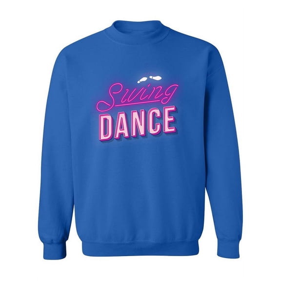 Swing Dance Neon Sweatshirt Women -Image by Shutterstock, Female Large