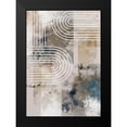 thumbnail image 2 of 1x Studio II 14x18 Black Modern Framed Museum Art Print Titled - Archs Splash, 2 of 5