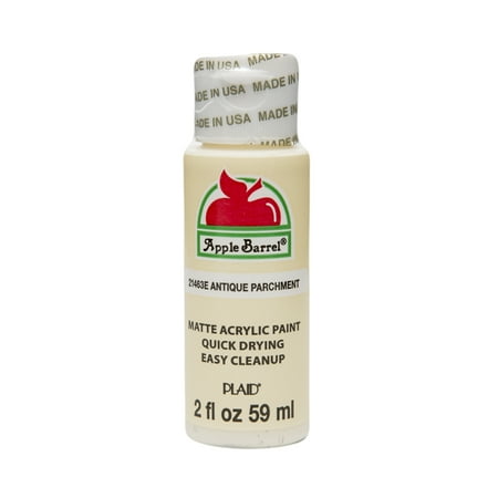 paint barrel acrylic apple parchment craft matte oz finish antique fl walmart