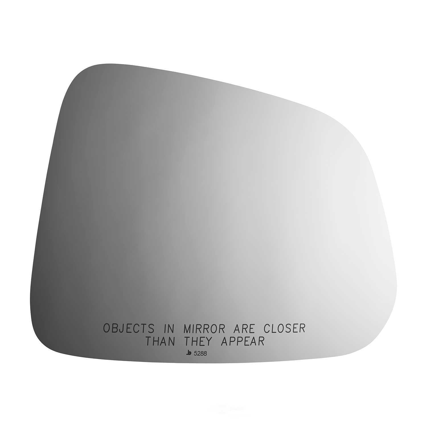 Burco Side View Mirror Replacement Glass - Clear Glass - 5288
