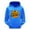 Dark Blue, variant on GDREDA Sleeveless Hoodies for Girls Child Toddler Boys Girls Long Sleeve Cartoon Prints Warm Hoodie Pullover Tops Kids Sweat (Black,6-7 Years)