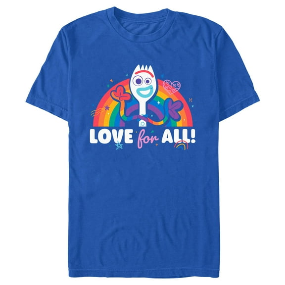 Men's Toy Story Forky Love For All Graphic T-Shirt
