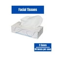 thumbnail image 2 of MMBM 60 Boxes 7.87" x 7.87" Soft Facial Tissues, General Personal Care & Hygiene, White, 2 Ply, 2 of 6