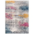 thumbnail image 2 of World Rug Gallery Geneva Contemporary Distressed Absract Area Rug - Multi 3'3"x5', 2 of 9