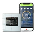 thumbnail image 1 of Amdohai Contrôleur de Température Thermostat Intelligent Wi-Fi Programmable Hebdomadaire Contrôle Tactile/ Application Mobile/ Commande Vocale Compatible avec Alexa/ Google Home, pour Chaudière Eau/gaz 5A, 1 of 9
