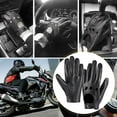 thumbnail image 5 of Jtbuh XLY Mens Touchscreen Unlined Leather Driving Gloves, 5 of 6